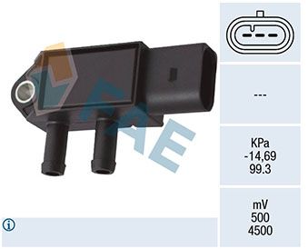 Sensor, exhaust pressure FAE 16143