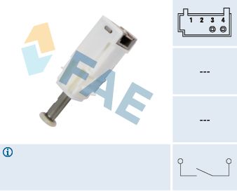 Switch, clutch control (cruise control) FAE 24791