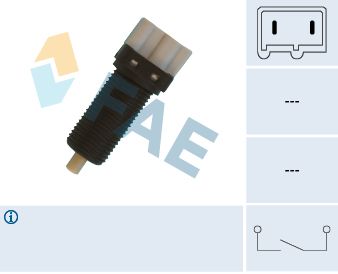 Switch, clutch control (cruise control) FAE 24870