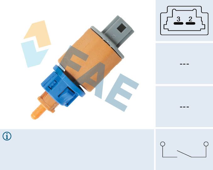 Switch, clutch control (cruise control) FAE 24889