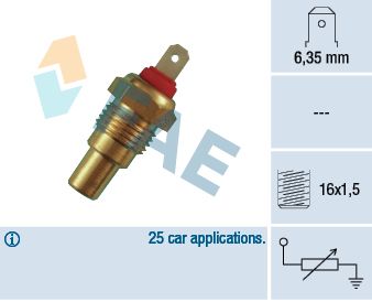 Sensor, coolant temperature FAE 31330