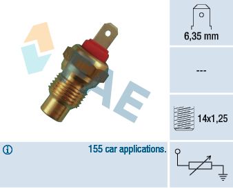 Sensor, coolant temperature FAE 31370