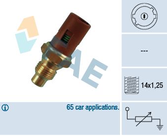 Sensor, coolant temperature FAE 32240