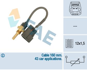 Sensor, coolant temperature FAE 32425