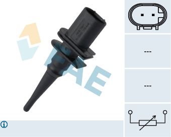 Sensor, exterior temperature FAE 33169