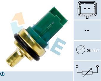 Датчик, температура охолоджувальної рідини FAE 33706