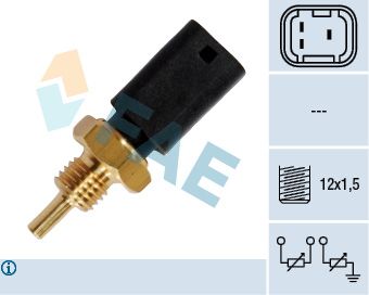 Sensor, coolant temperature FAE 33724