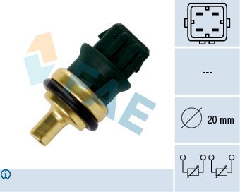 Sensor, coolant temperature FAE 33782