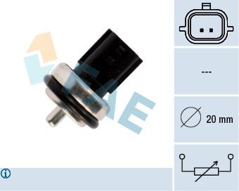 Sensor, coolant temperature FAE 33811