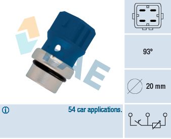 Sensor, coolant temperature FAE 34330