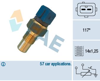 Sensor, coolant temperature FAE 34440