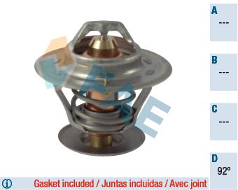 Termostatas, aušinimo skystis FAE 5309592