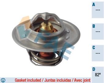Термостат, охолоджувальна рідина FAE 5315082
