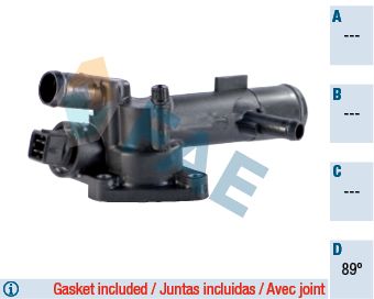 Термостат, охолоджувальна рідина FAE 5350589