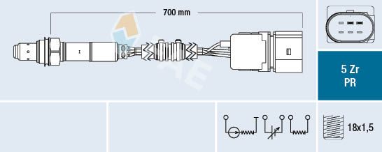 Lambda Sensor FAE 75037