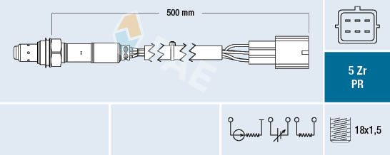 Lambda jutiklis FAE 75041