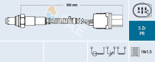 Кисневий датчик FAE 75059