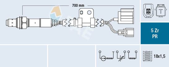 Lambda Sensor FAE 75088