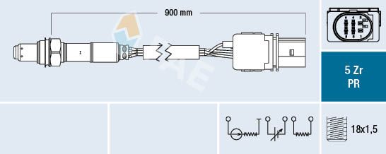 Lambda Sensor FAE 75092