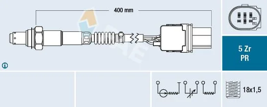 Кисневий датчик FAE 75126