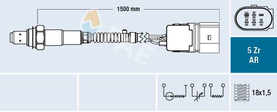 Lambda Sensor FAE 75351