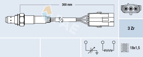 Lambda jutiklis FAE 77113