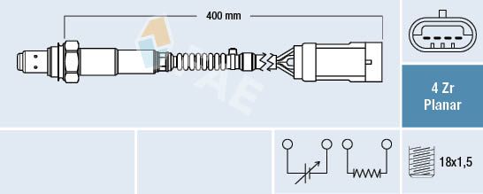 Кисневий датчик FAE 77206