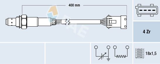 Lambda jutiklis FAE 77211