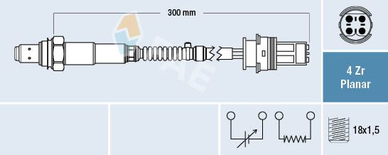 Lambda Sensor FAE 77252