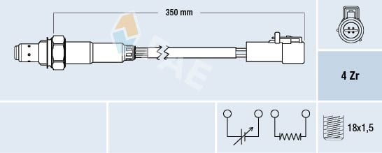 Lambda Sensor FAE 77264