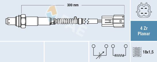 Lambda jutiklis FAE 77452