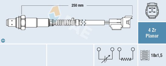 Lambda jutiklis FAE 77604