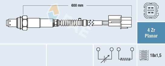 Lambda Sensor FAE 77655