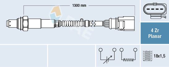 Кисневий датчик FAE 77900