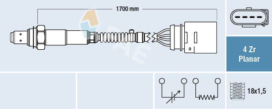 Lambda Sensor FAE 77902