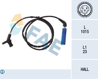 Sensor, wheel speed FAE 78039