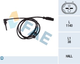 Sensor, wheel speed FAE 78084