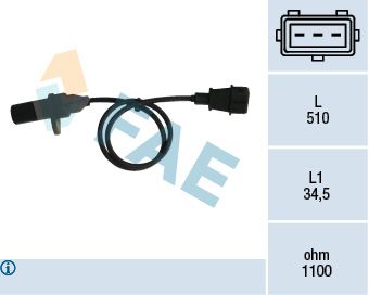 Імпульсний датчик, колінчатий вал FAE 79007