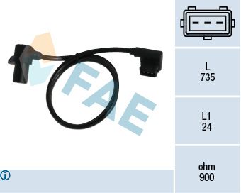 Sensor, crankshaft pulse FAE 79039