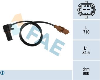 Імпульсний датчик, колінчатий вал FAE 79077