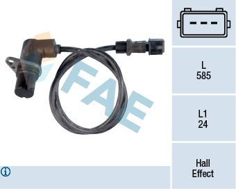 Sensor, crankshaft pulse FAE 79103