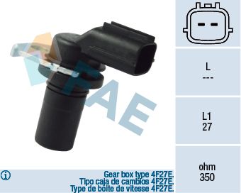 RPM jutiklis, automatinė transmisija FAE 79136