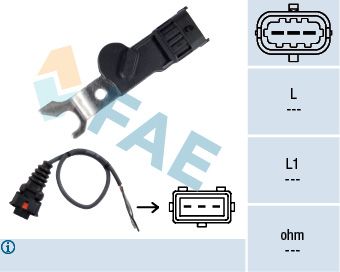 Sensor, camshaft position FAE 79167