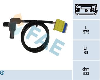 Датчик кількості обертів, автоматична коробка передач FAE 79223