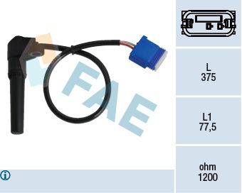 RPM Sensor, automatic transmission FAE 79282