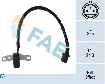 Sensor, crankshaft pulse FAE 79305