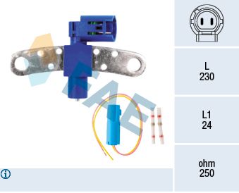 Sensor, crankshaft pulse FAE 79321