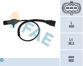 Sensor, crankshaft pulse FAE 79333