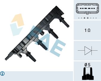 Ignition Coil FAE 80277