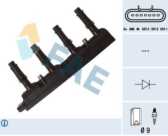 Котушка запалювання FAE 80322